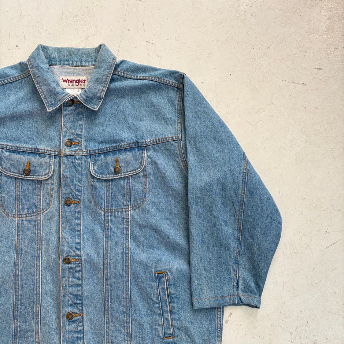 랭글러 빈티지 트러커 데님자켓 2XL 상품이미지2