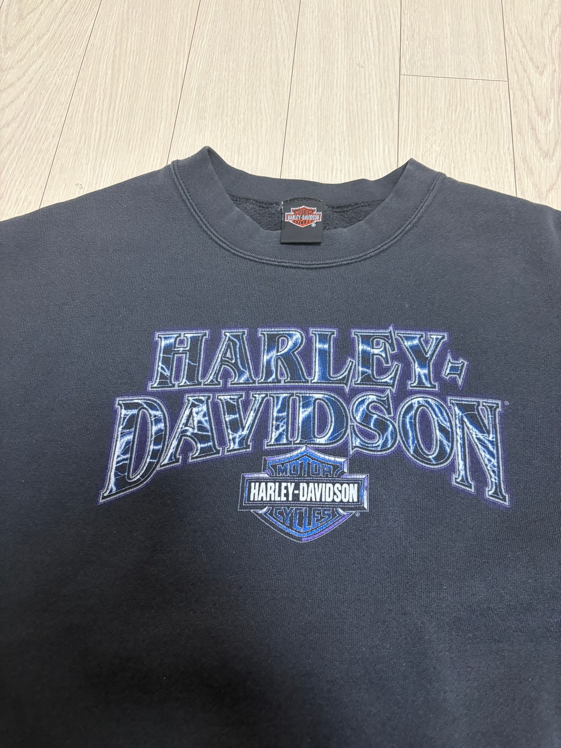 할리데이비슨 라이트닝 스웻셔츠 상품이미지2