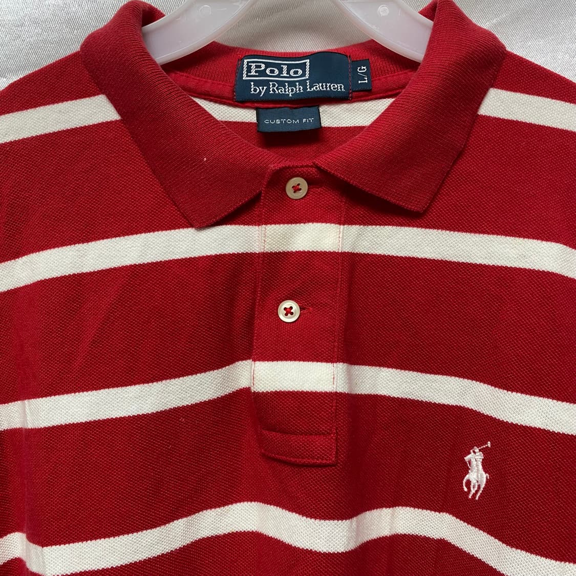 폴로 랄프로렌 PK 티셔츠 스트라이프 L 상품이미지2