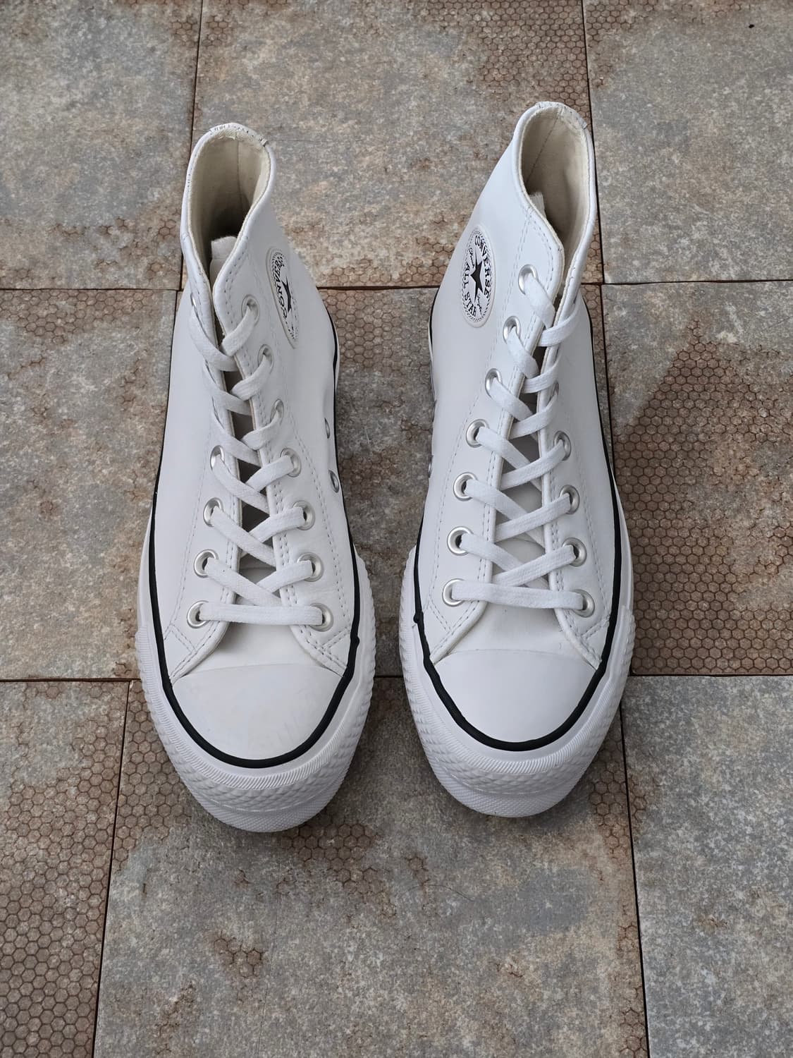 (220)컨버스 척테일러 올스타 리프트 레더 하이 상품이미지2