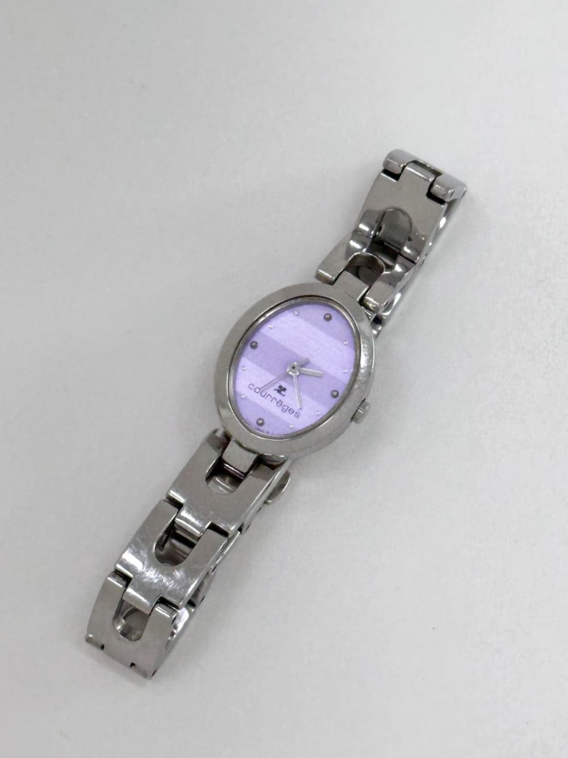 courreges / 꾸레쥬 바이올렛 다이얼 시계  상품이미지3