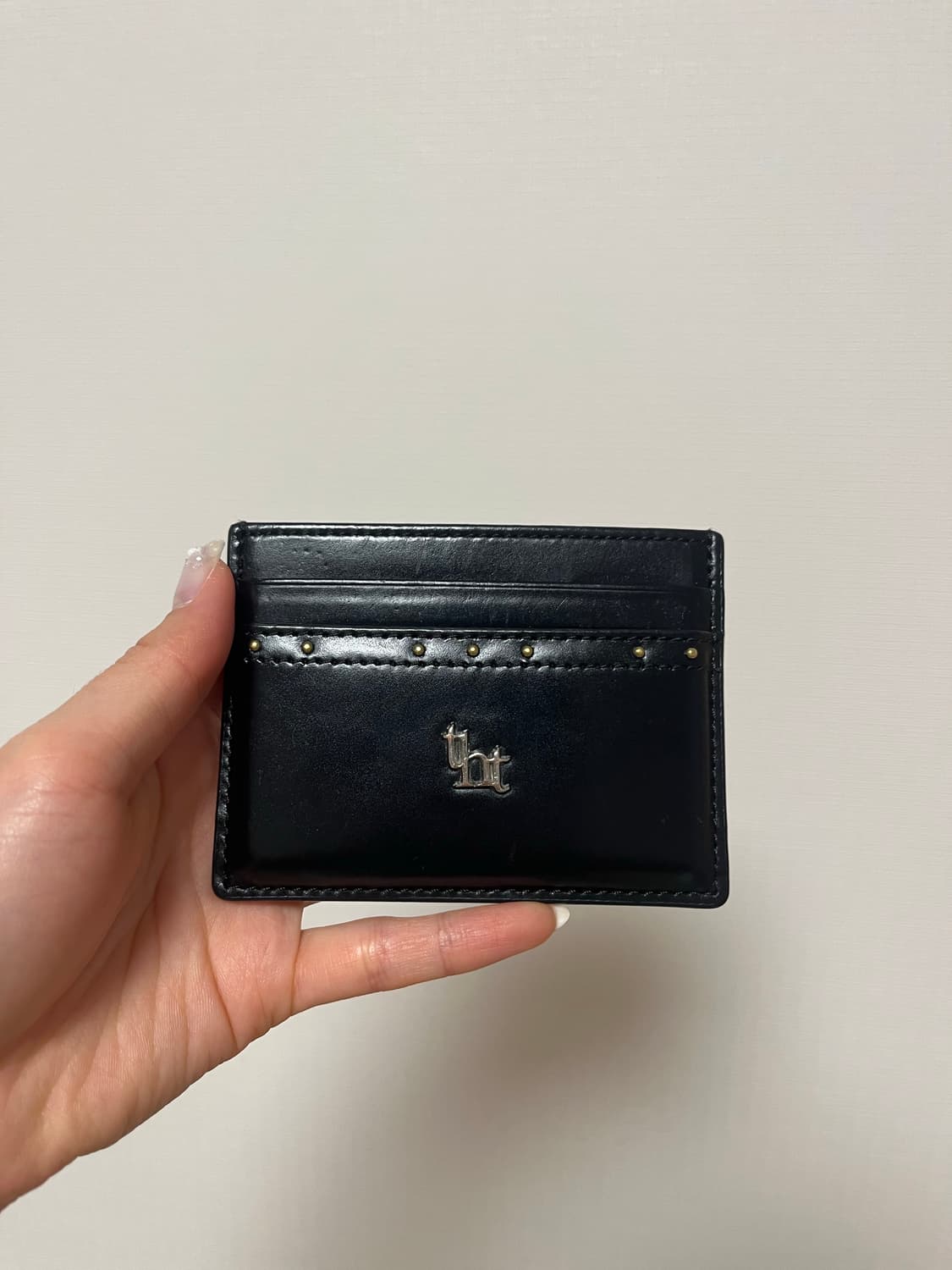 쓰리타임즈 스터드 카드 지갑 상품이미지2