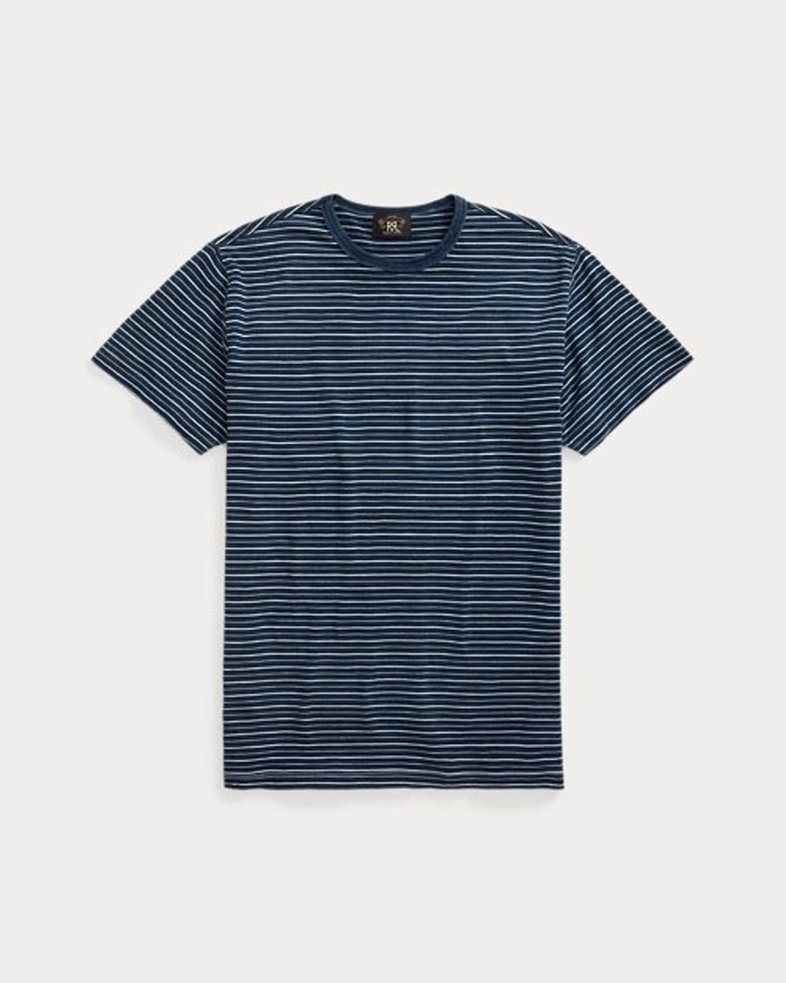 RRL 인디고 자카드 스트라이프 티셔츠 L 상품이미지1