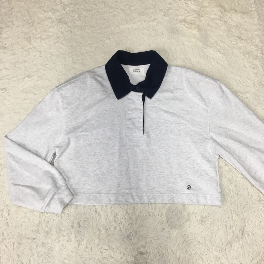 스튜디오톰보이 여성 크롭 카라넥티 DD14 상품이미지1