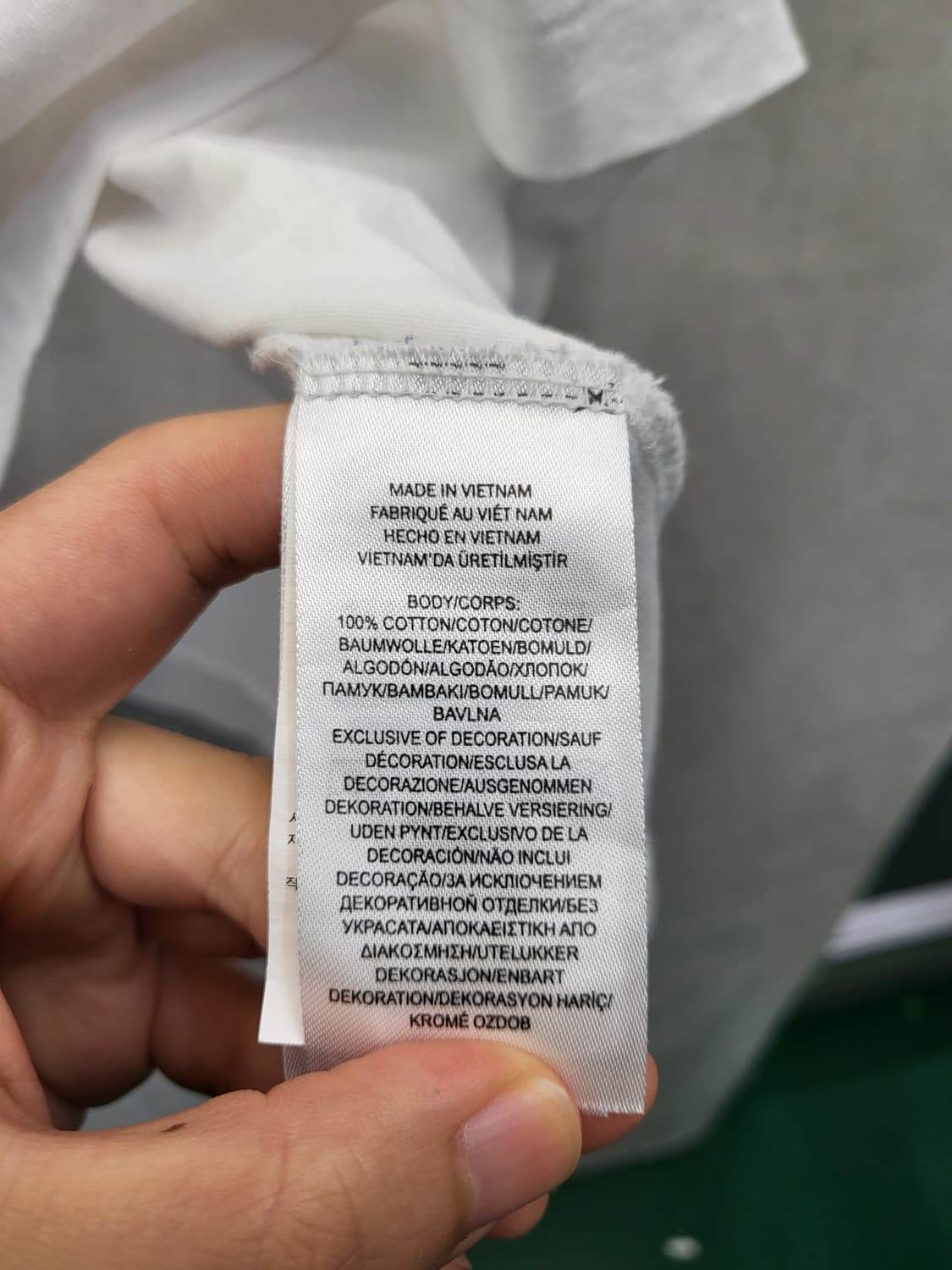 폴로 랄프로렌 반팔 티셔츠 화이트 상품이미지4