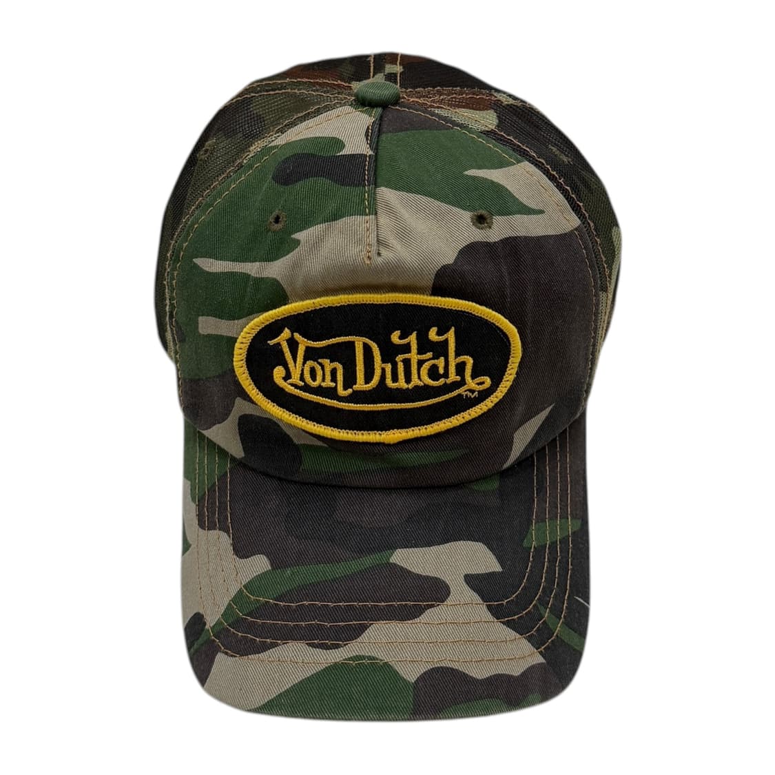 본더치 빈티지 밀리터리 카모플라쥬 카모 녹계 메쉬캡 트러커캡 볼캡 모자 상품이미지1