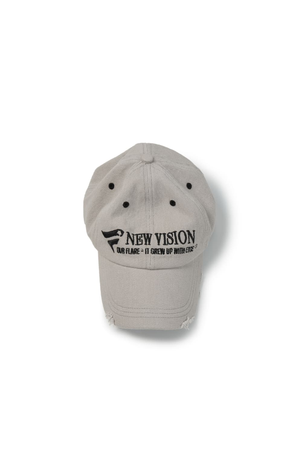 (L) ETCE NEW VISION DESTROYED 볼캡 (GRAY) 상품이미지1