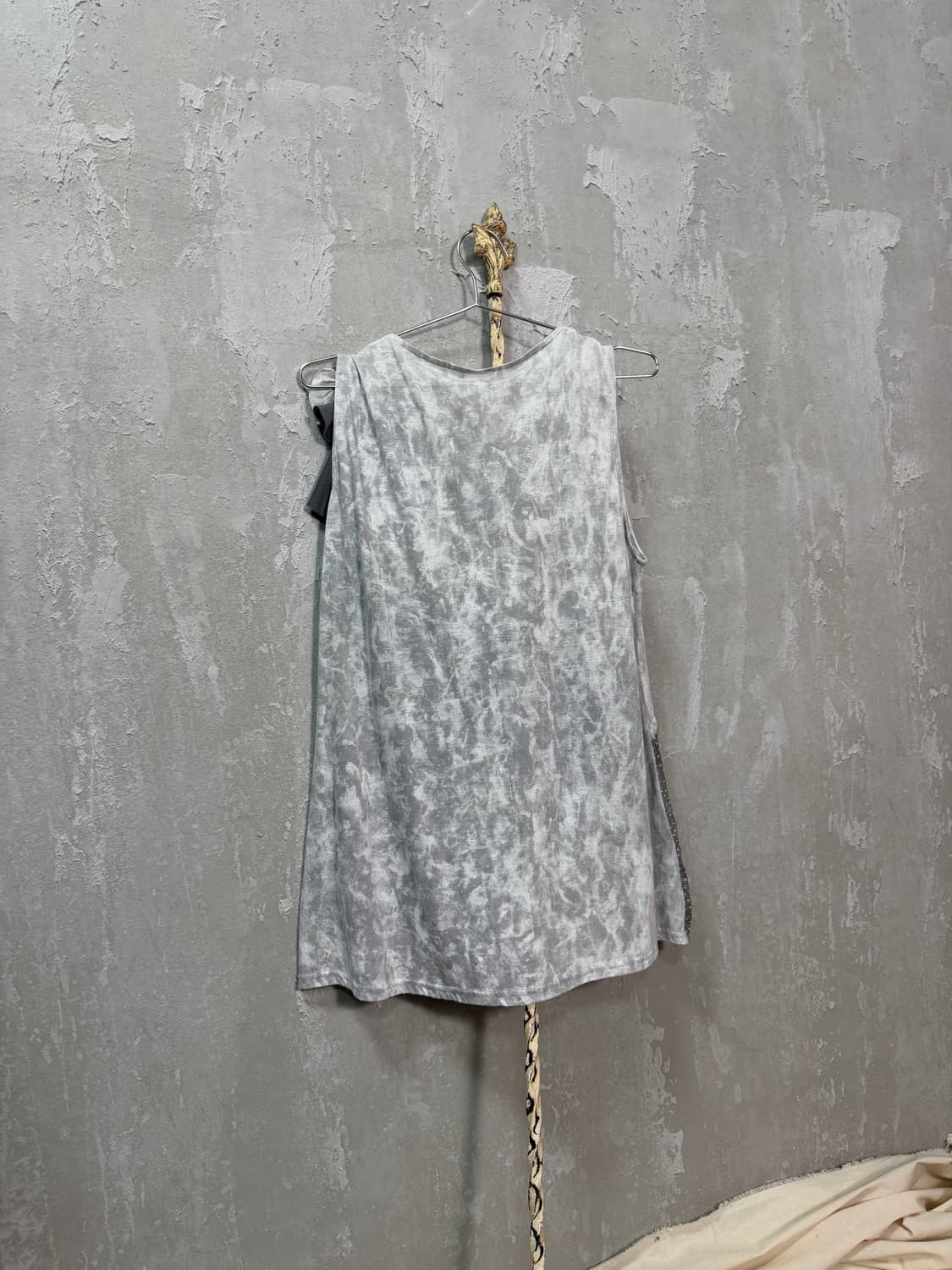 jpn-Grey Fairy Grunge Ruffle Layered top 상품이미지4