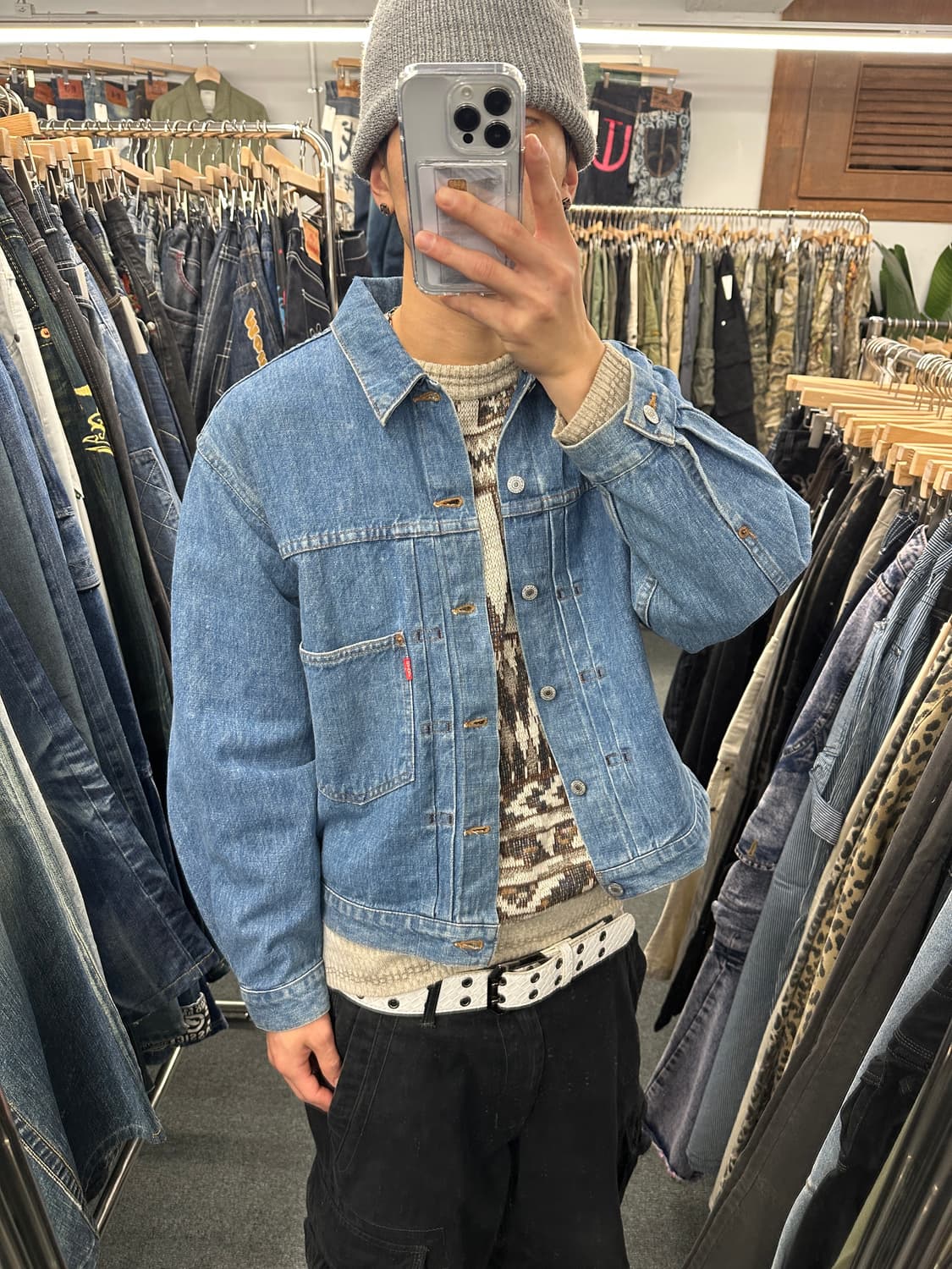 M) 리바이스 재팬 80s 빅E 70702-0917 1세대 데님자켓 상품이미지1