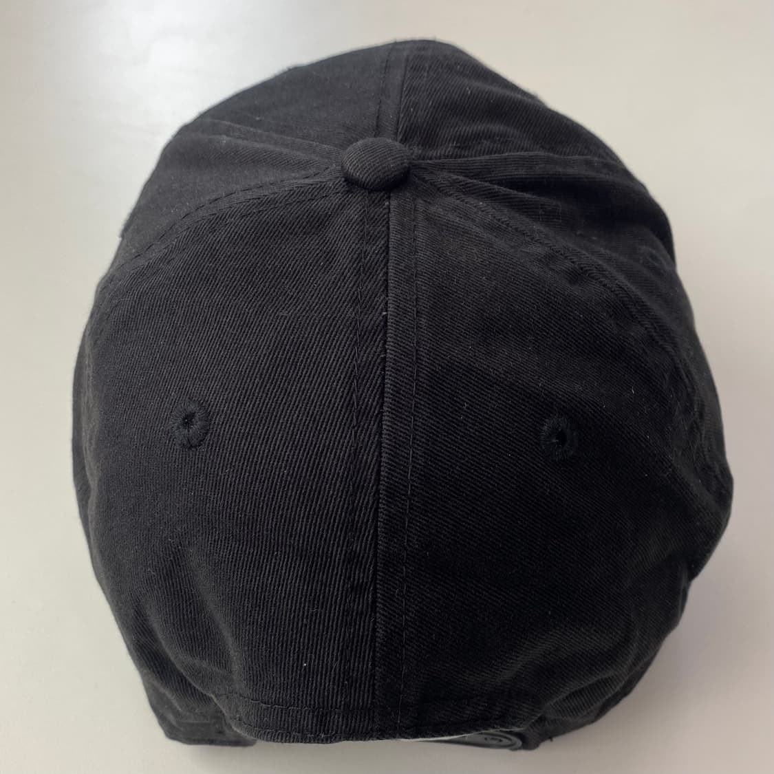 뉴에라 9FORTY 오벌 패치 데미지 언스트럭쳐 볼캡 - 블랙 상품이미지3