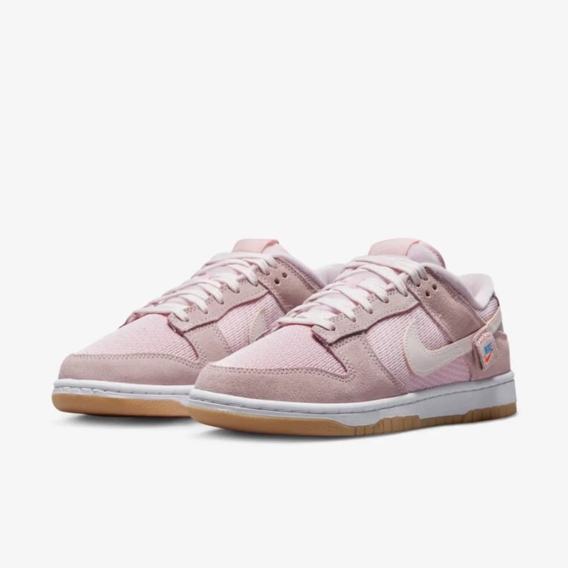 (W) 나이키 덩크로우 테디베어 SE Light Soft Pink 245 상품이미지3