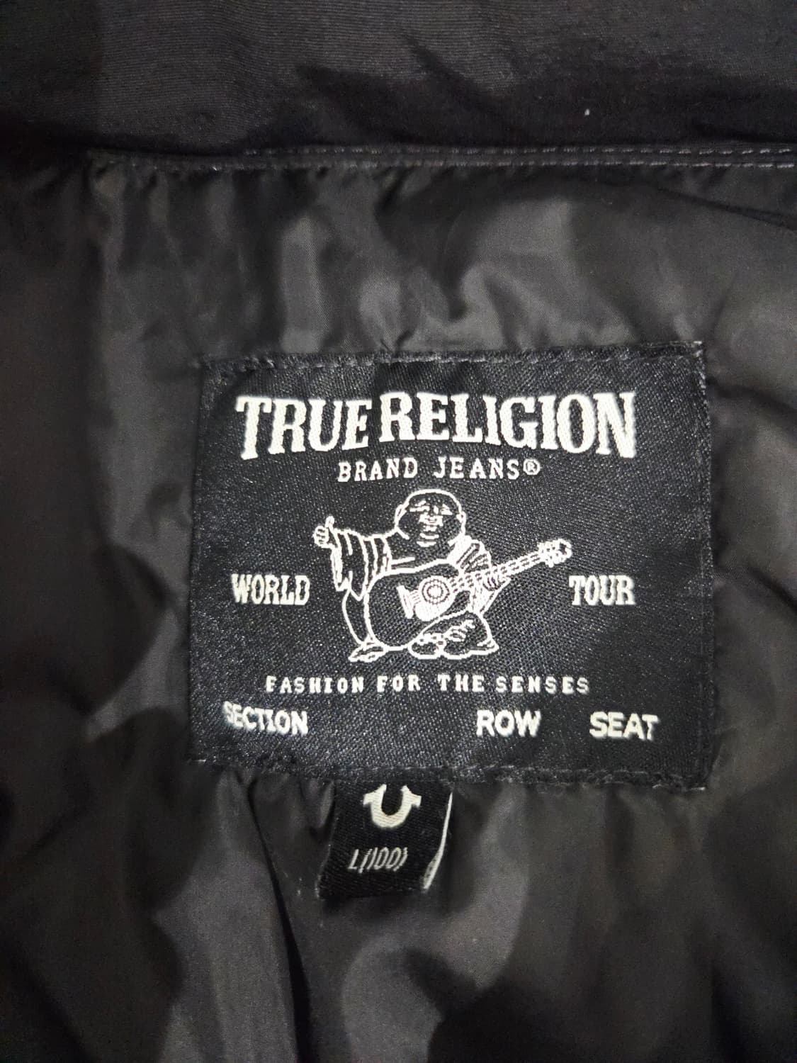 트루릴리전(TRUE RELIGION) 블랙 패딩 베스트 조끼 상품이미지6