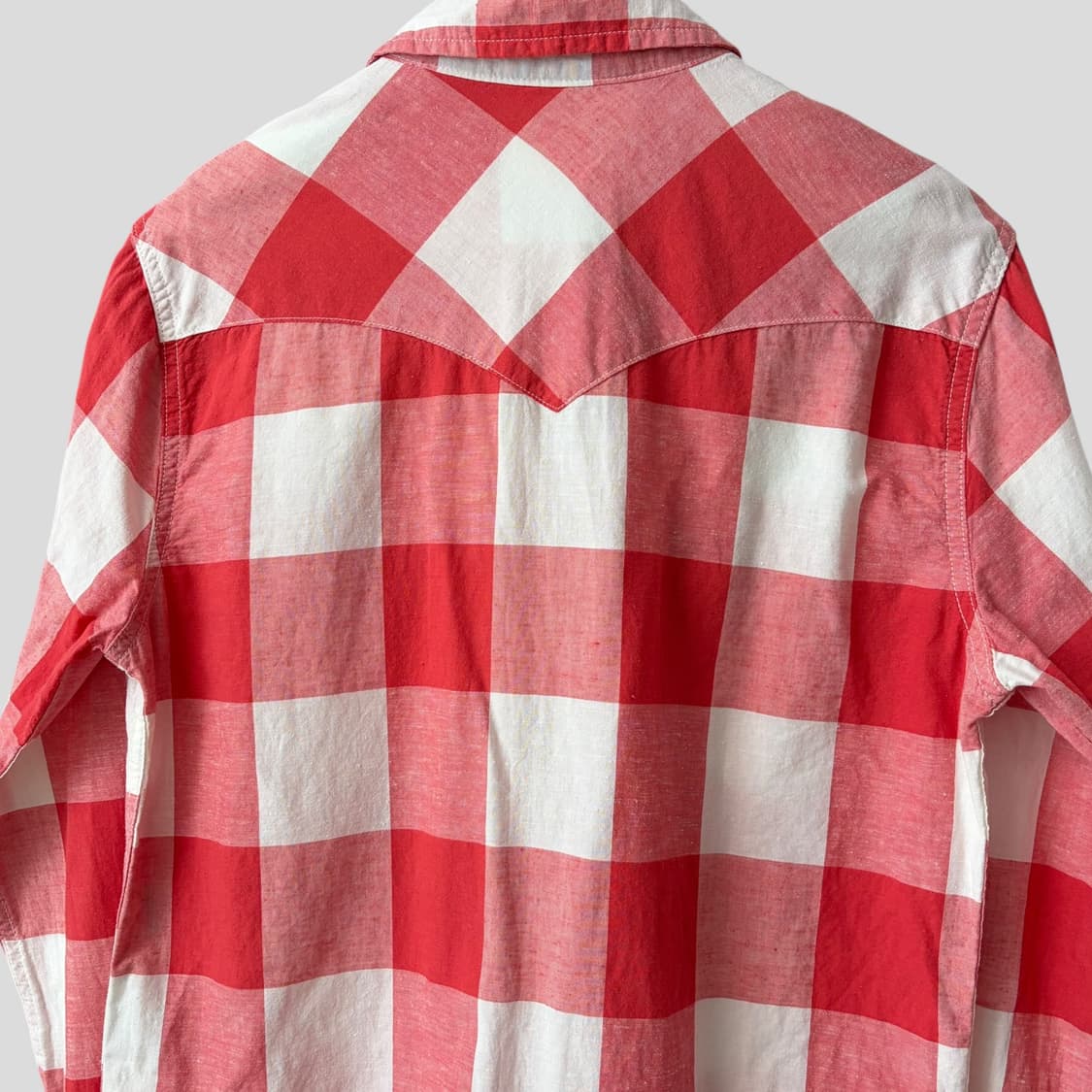 (S)Levis 리바이스 코튼 리넨 웨스턴 셔츠 상품이미지7