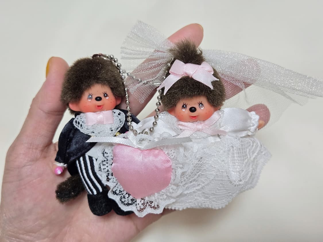 몬치치 웨딩 키링 상품이미지2