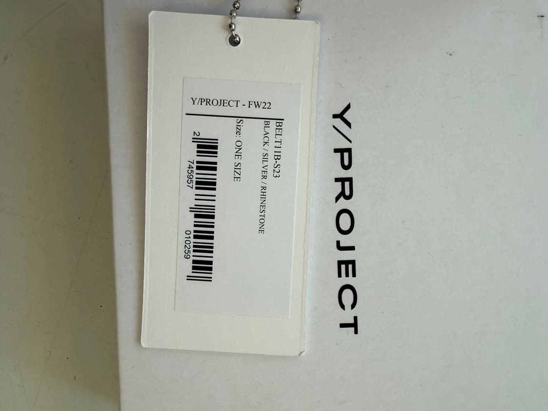 Y/PROJECT 와이프로젝트 여성 Y 하트 벨트 25MM 상품이미지5