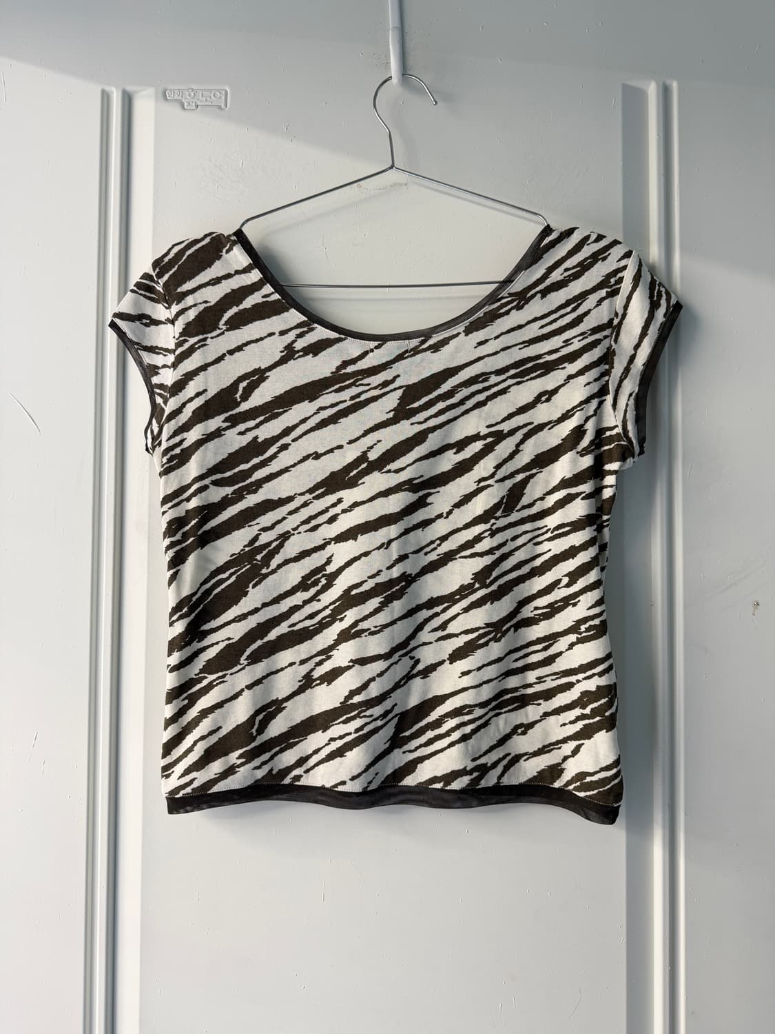 일본빈티지 y2k 지브리 슬림 탑 티셔츠 상품이미지8