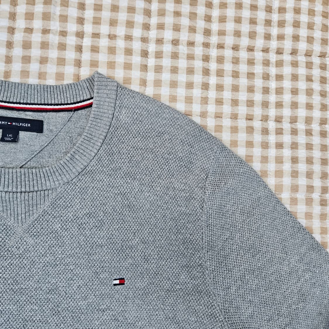 타미힐피거 긴소매 면니트 남자100 상품이미지3