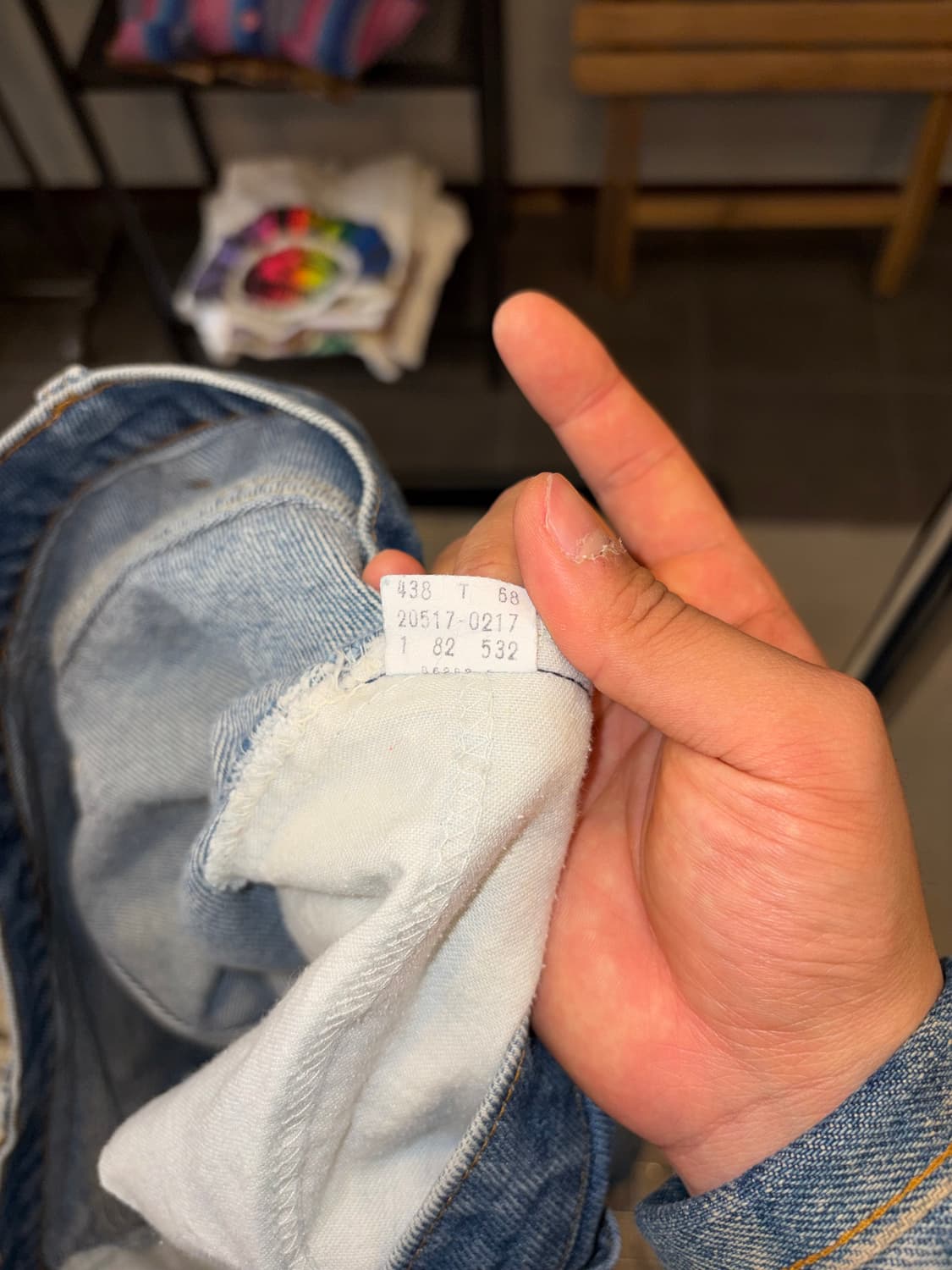 80’s Levi’s 517 USA flare denim pants  상품이미지10