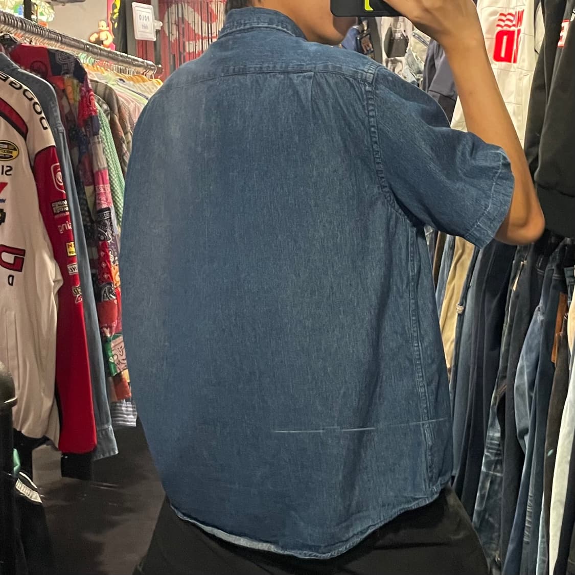 [IM] carhartt 칼하트 진청 데님 반팔셔츠 상품이미지6