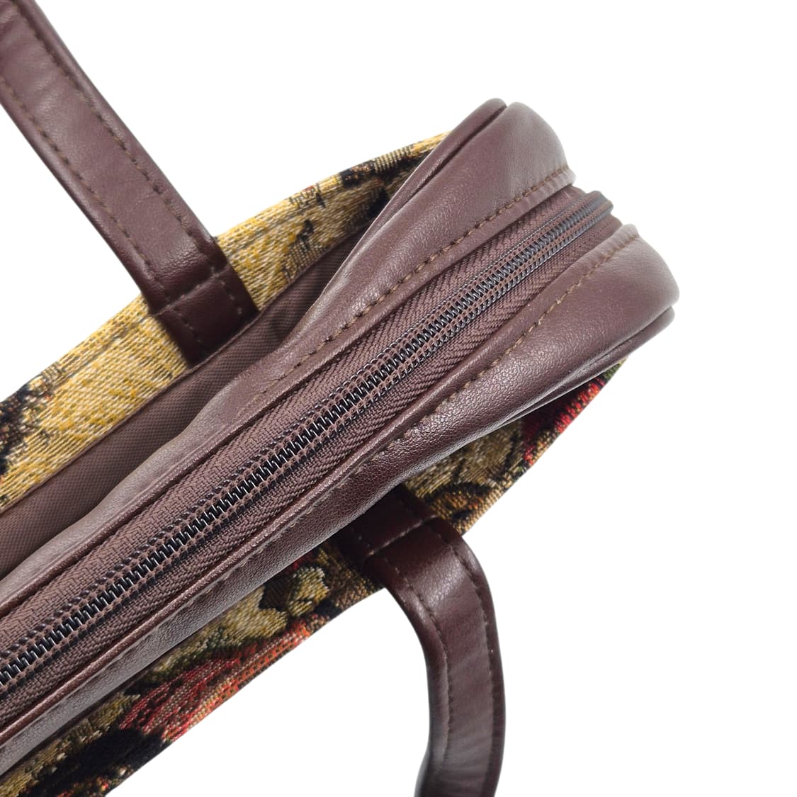 90s 도쿄 야마토야 고블랭 엔틱 고양이 핸드백 상품이미지4