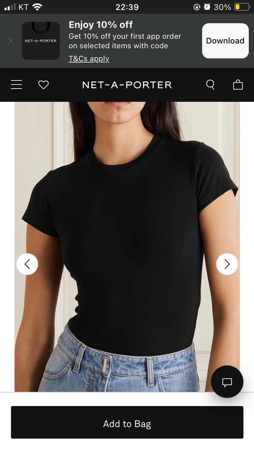 리던 바디수트 redone black bodysuit 상품이미지2