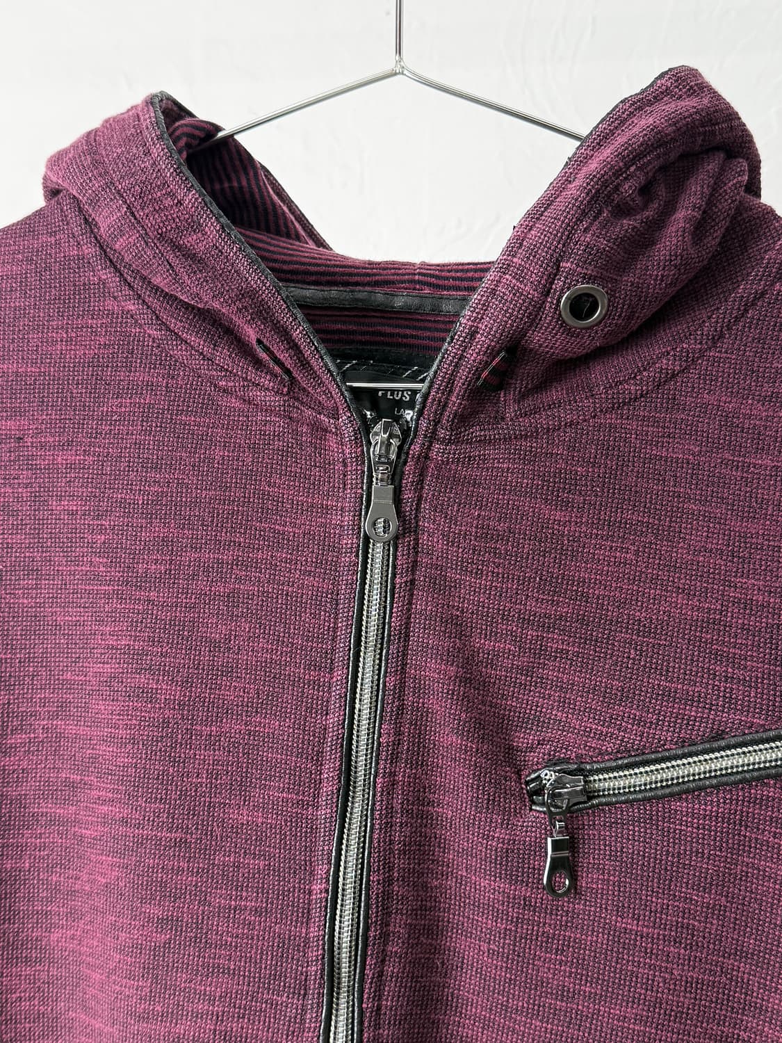 Plus One 후드 집업 상품이미지3