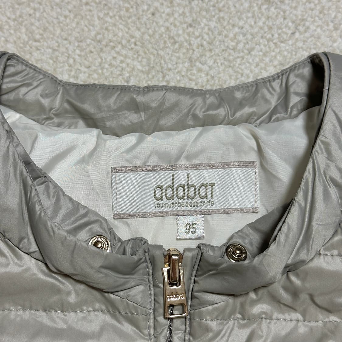 아다바트 구스다운 경량 패딩 자켓 상품이미지7