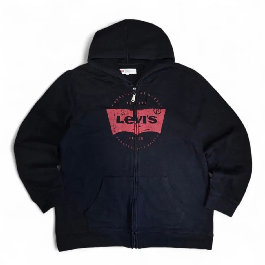 Y2K 리바이스 빅로고 그런지후드티 (XL) 상품이미지1