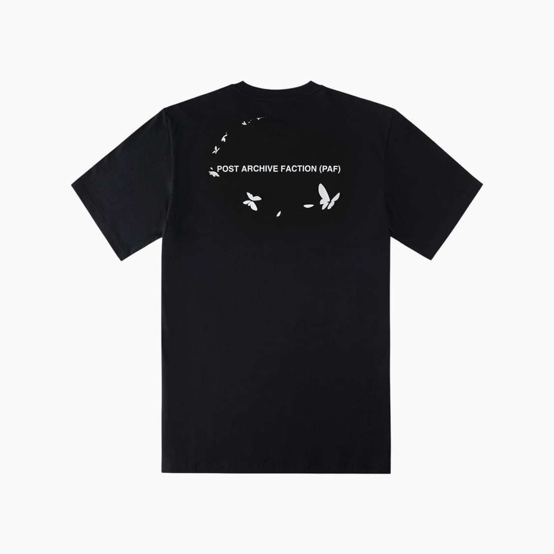 M L XL 파프 paf 수베니어 나비 반팔티 블랙 미개봉 새제품 판매 상품이미지1