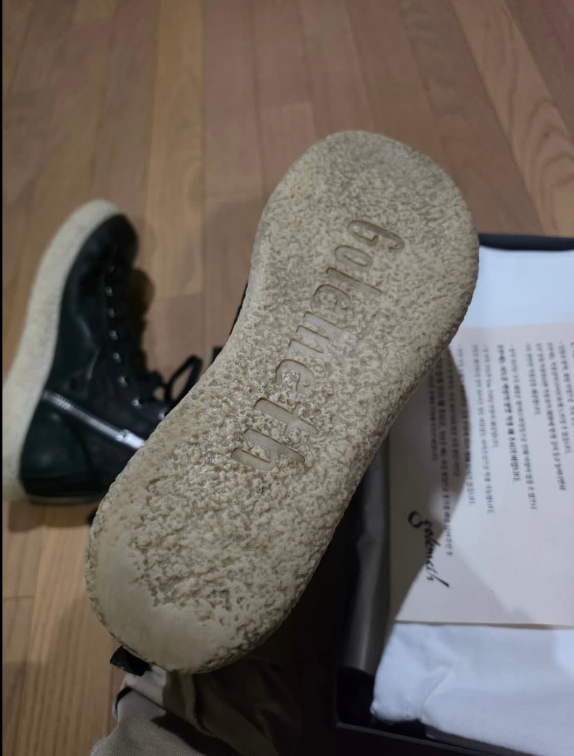 골멧 이모셔널 스니커즈 미드 블랙 43 상품이미지4