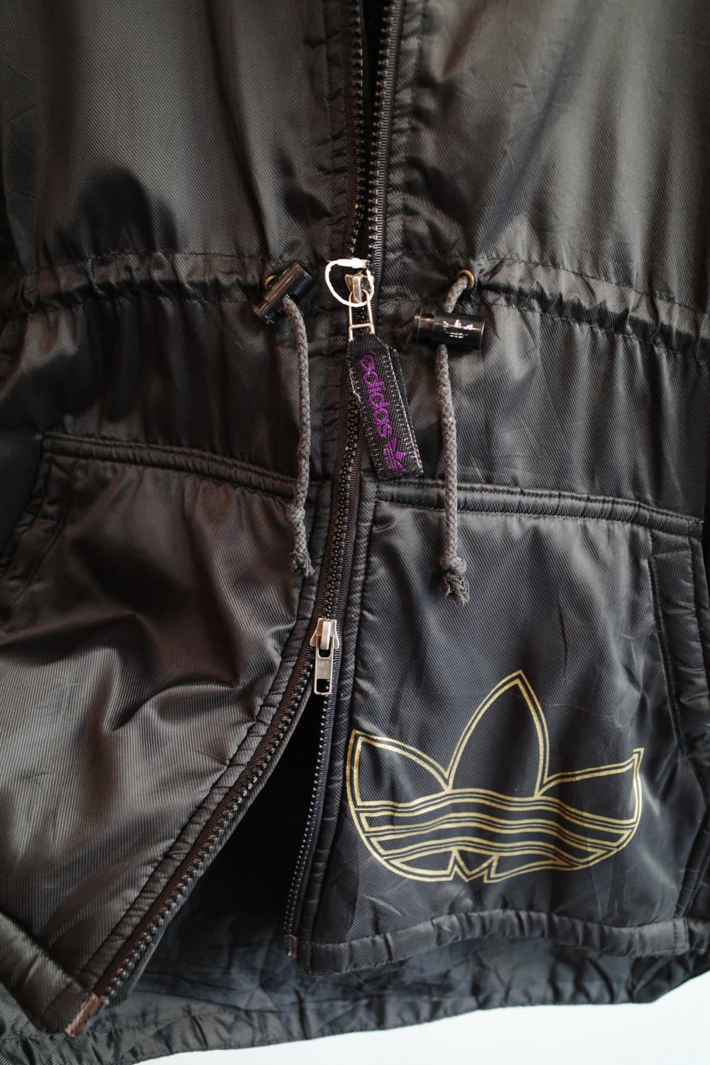 90s Adidas 아디다스 올드스쿨 투웨이 점퍼 상품이미지4