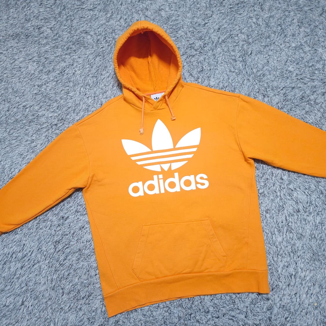아디다스) M(105~) 남자 오버사이즈 트레포일 후드티 / 왕눈이샵 상품이미지2