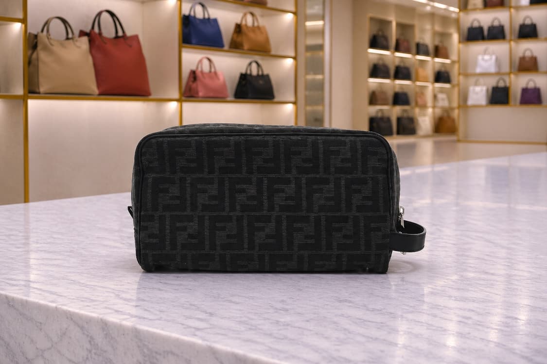 [A급] 펜디 FF 코스메틱 토일렛 지퍼 파우치 판매합니다!!! 상품이미지1