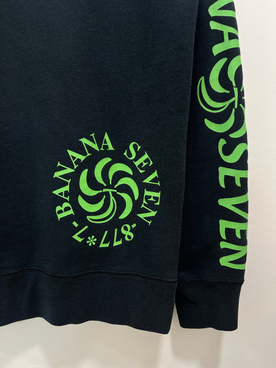 일본 빈티지 바나나 세븐 y2k 로고 프린팅 후드집업  상품이미지8