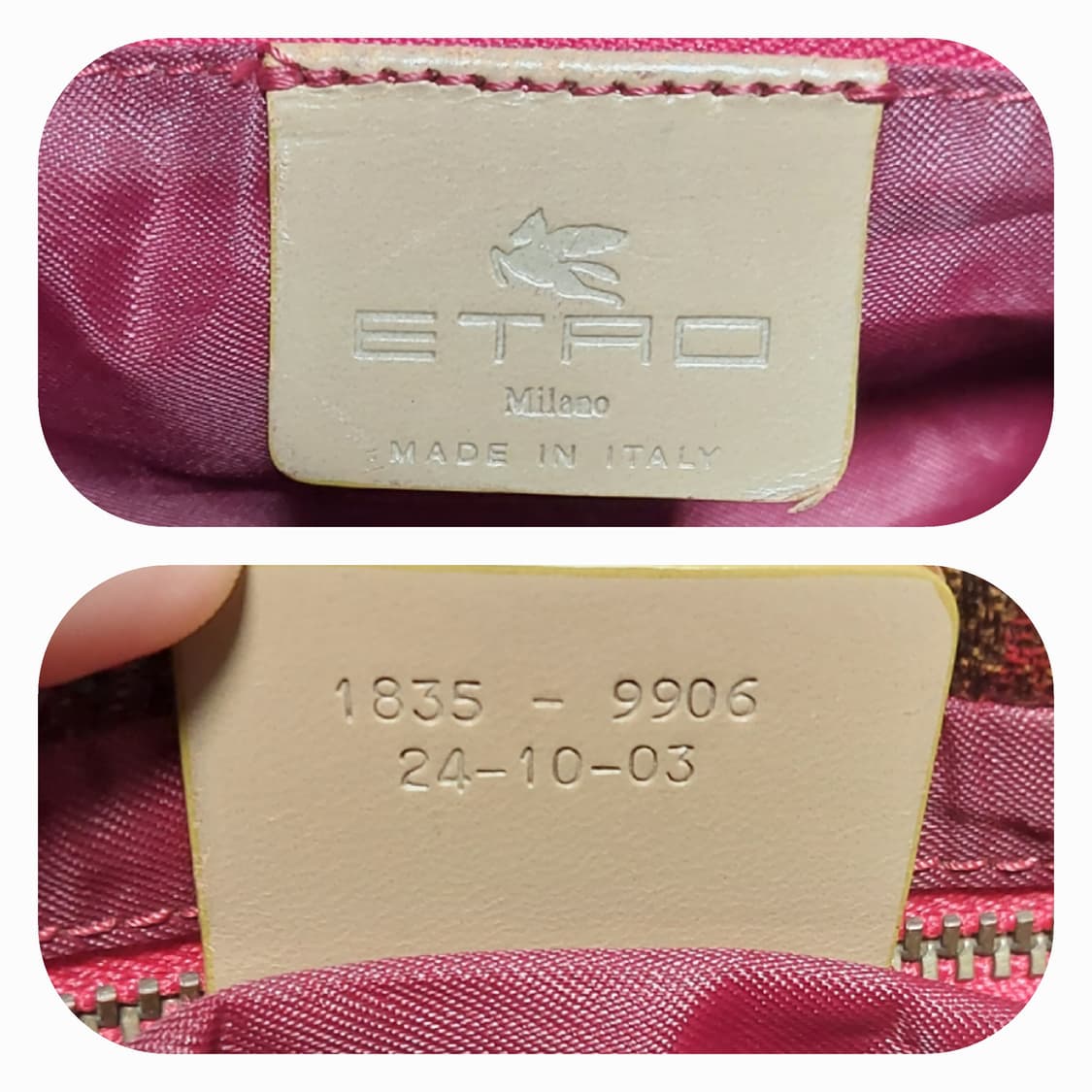 에트로 투포켓 페이즐리 숄더백 y2k 희귀템 상품이미지9