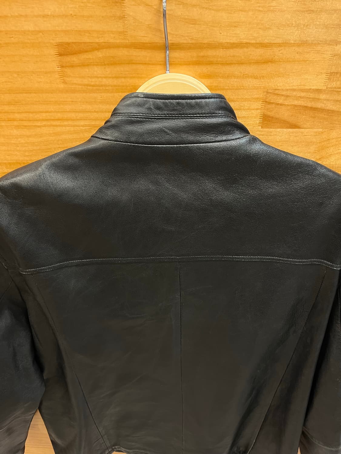 빈티지 양가죽 레더 가죽 자켓 블랙 110 #csz2776  상품이미지7