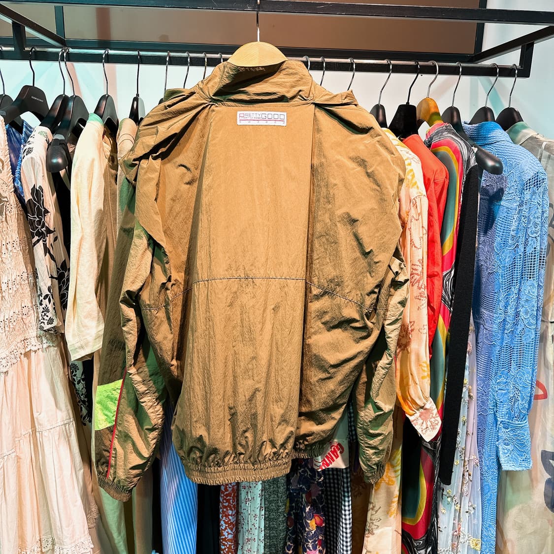 마틴 로즈 남성 브라운 프린트워크 트랙자켓 점퍼 80% 상품이미지3