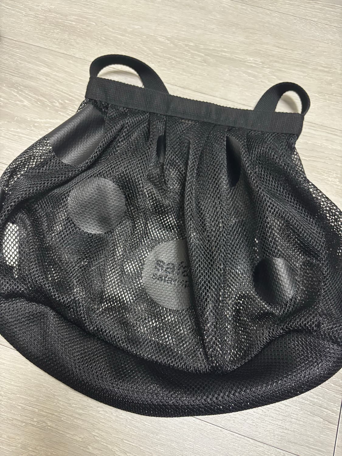 사파리스팟 매쉬백 블랙 상품이미지1