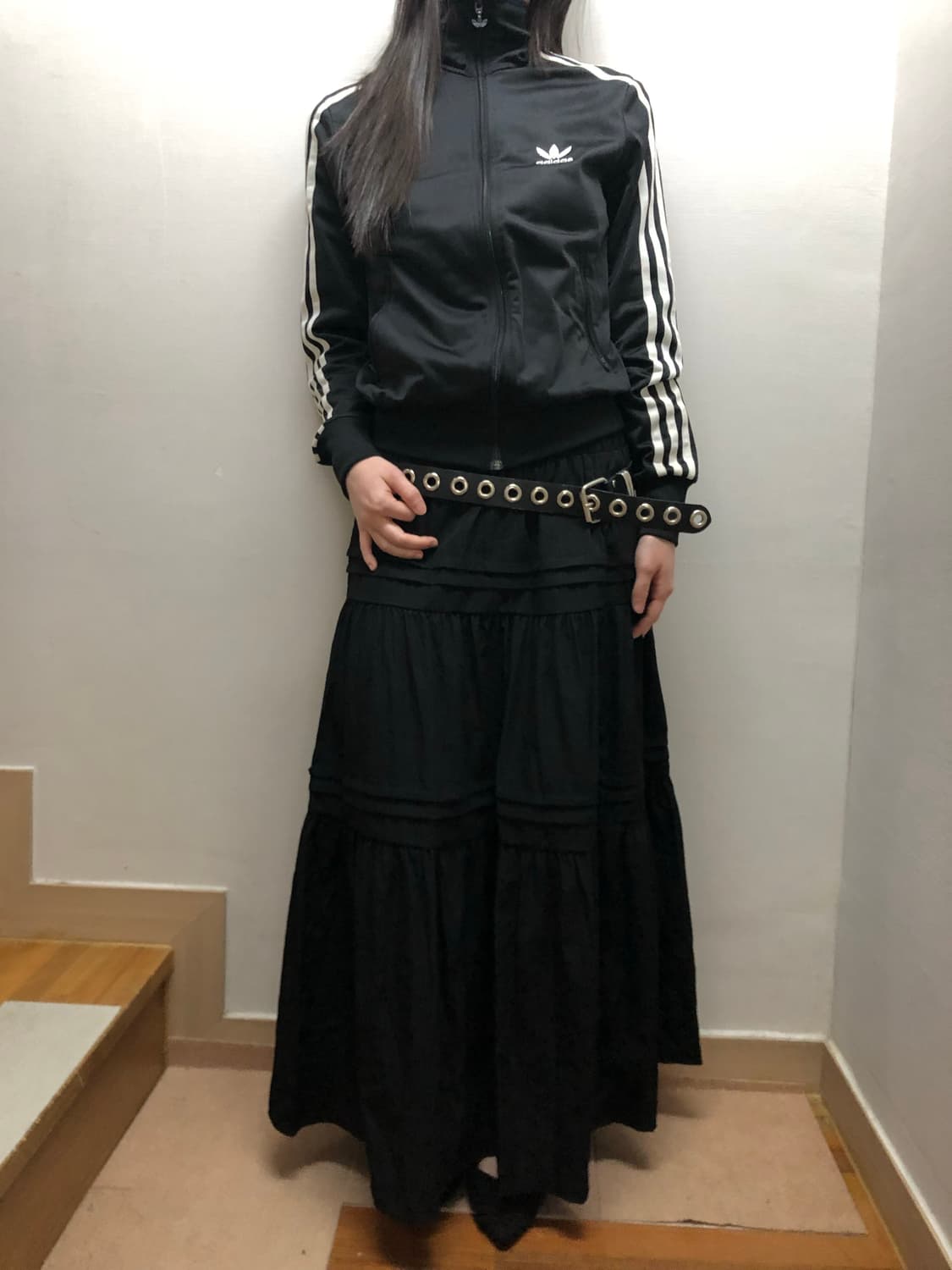 빈티지 아디다스 블랙 파이어버드 져지 상품이미지5