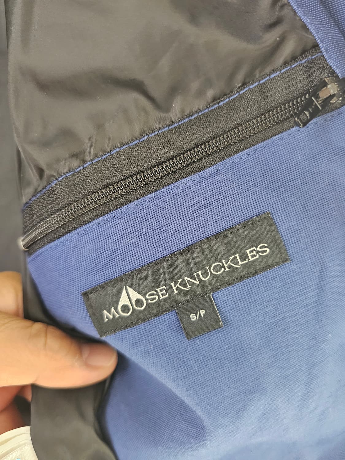 무스너클 스털링 파카 / 블루 컬러 / 남성 S 상품이미지5