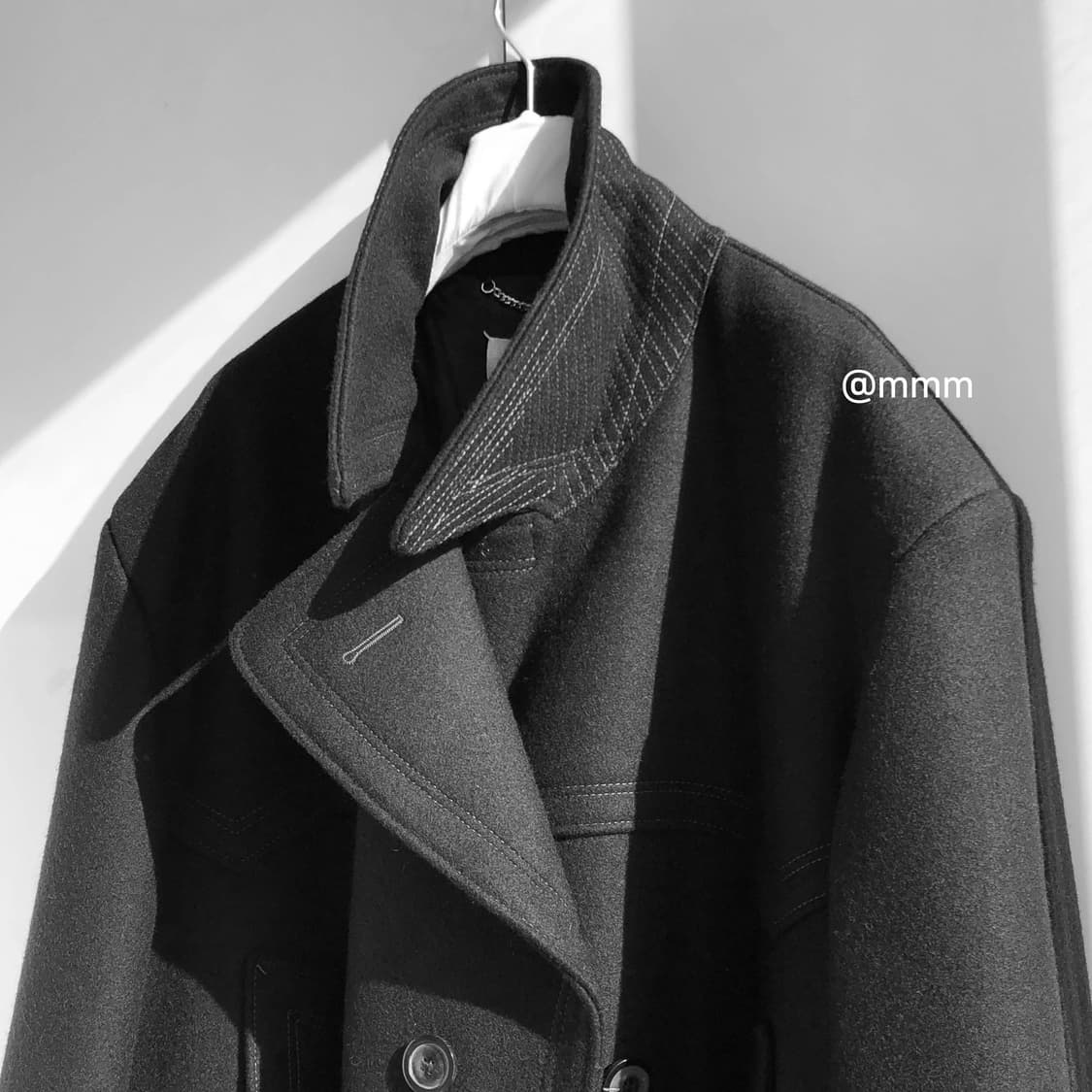 마르지엘라/헤비 울 피코트 상품이미지5