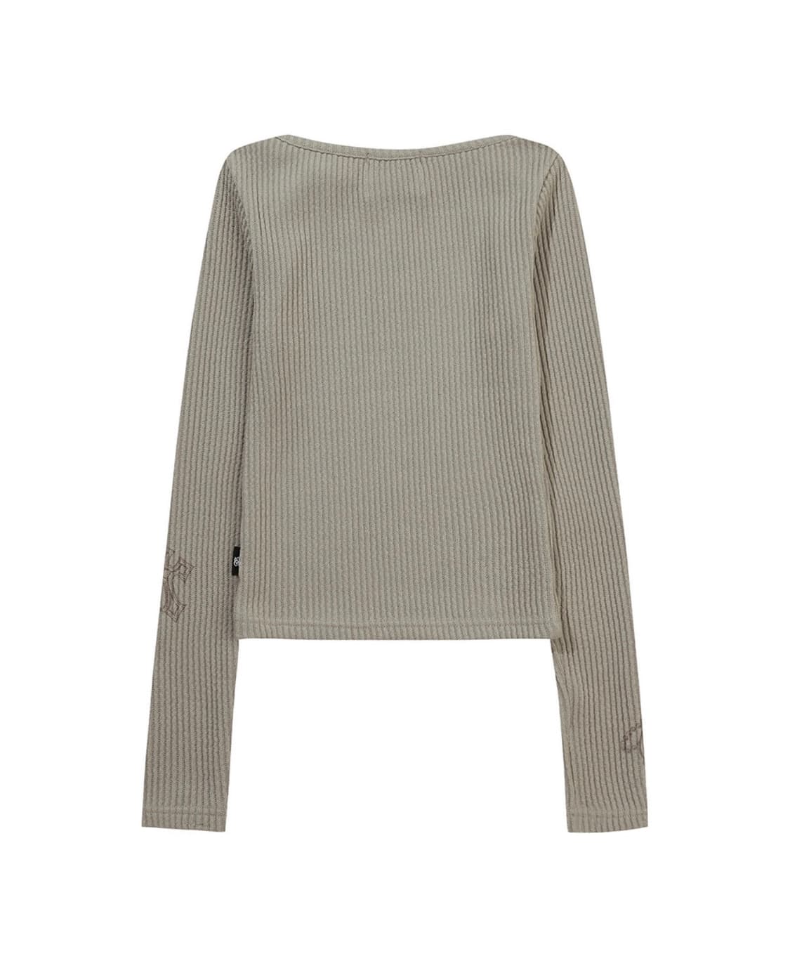 길라아카이브 타투 그래픽 니트 카키 상품이미지2