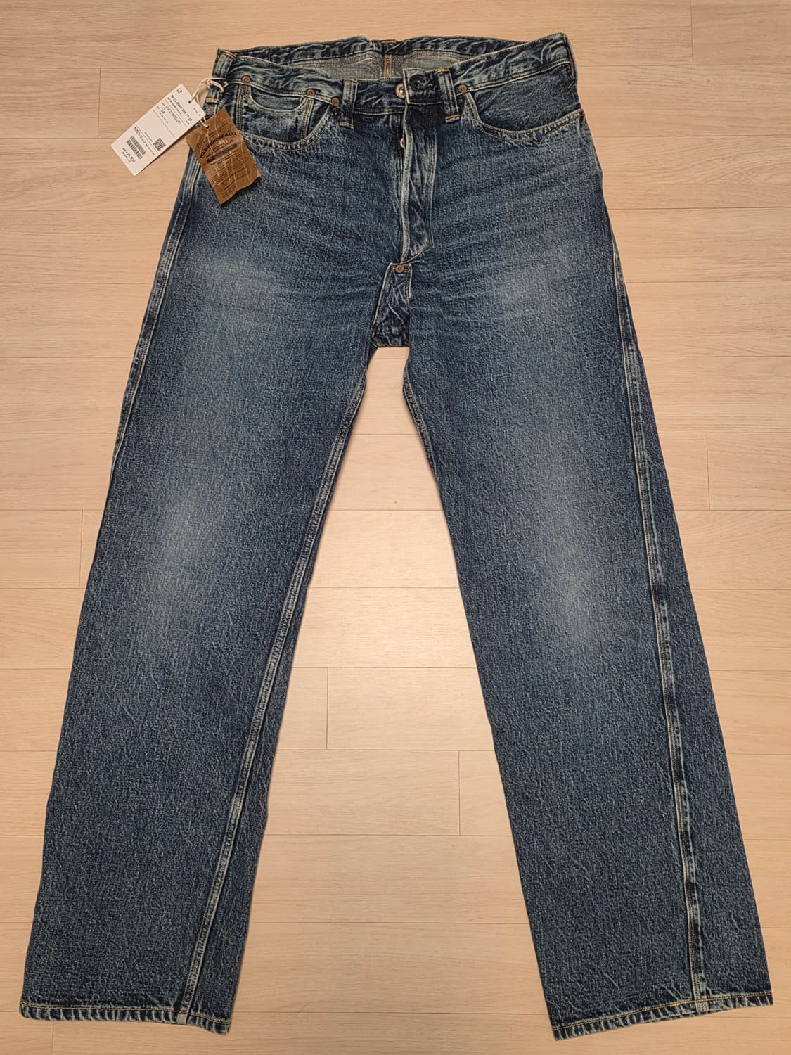 웨어하우스x빔즈플러스 별주 데님 상품이미지1