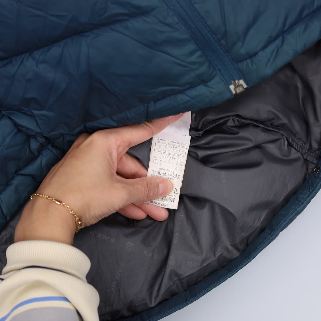[110] 블랙야크 덕다운 경량패딩 0106H1 상품이미지6