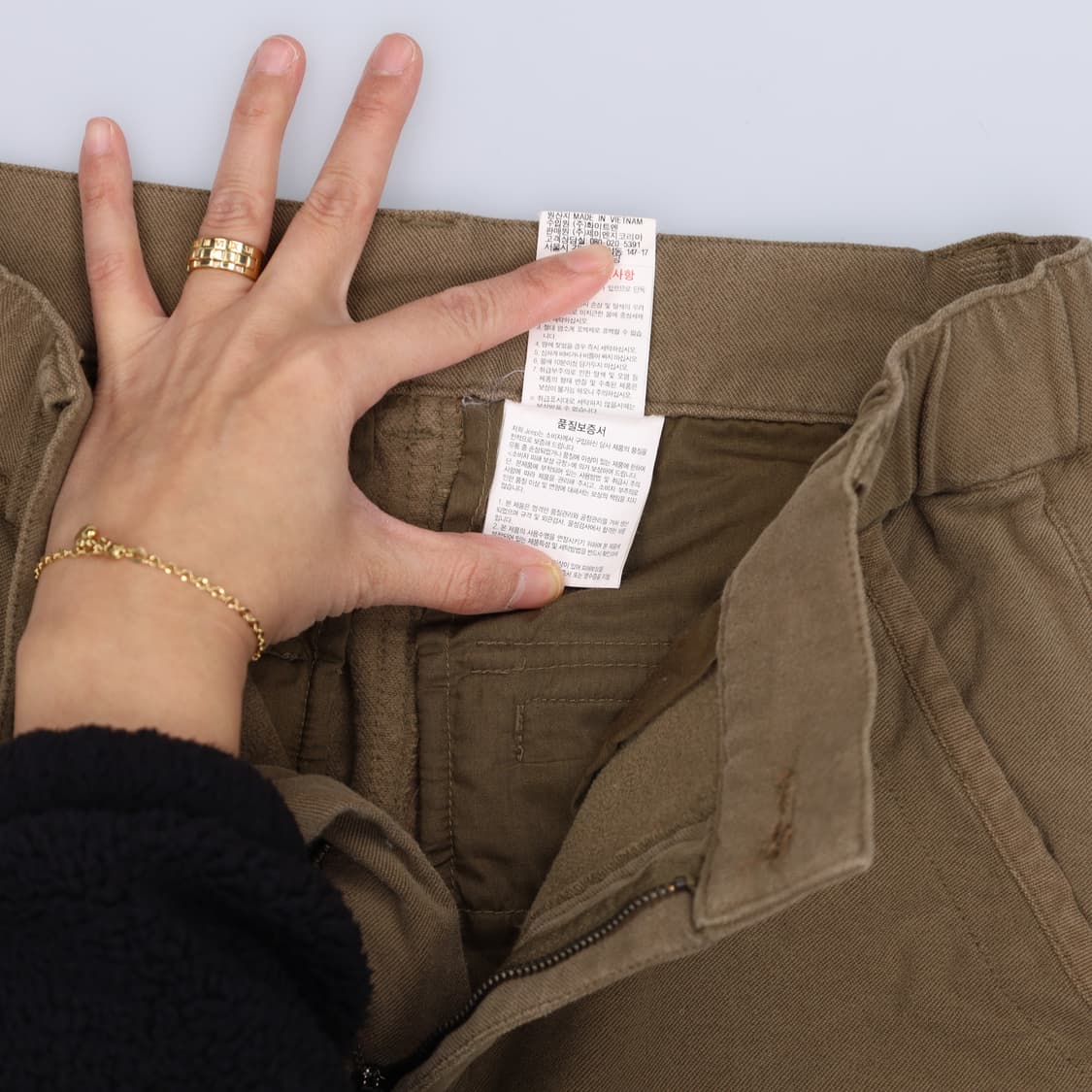 30 지프 밴딩 기모 카고팬츠 0213H1 상품이미지5