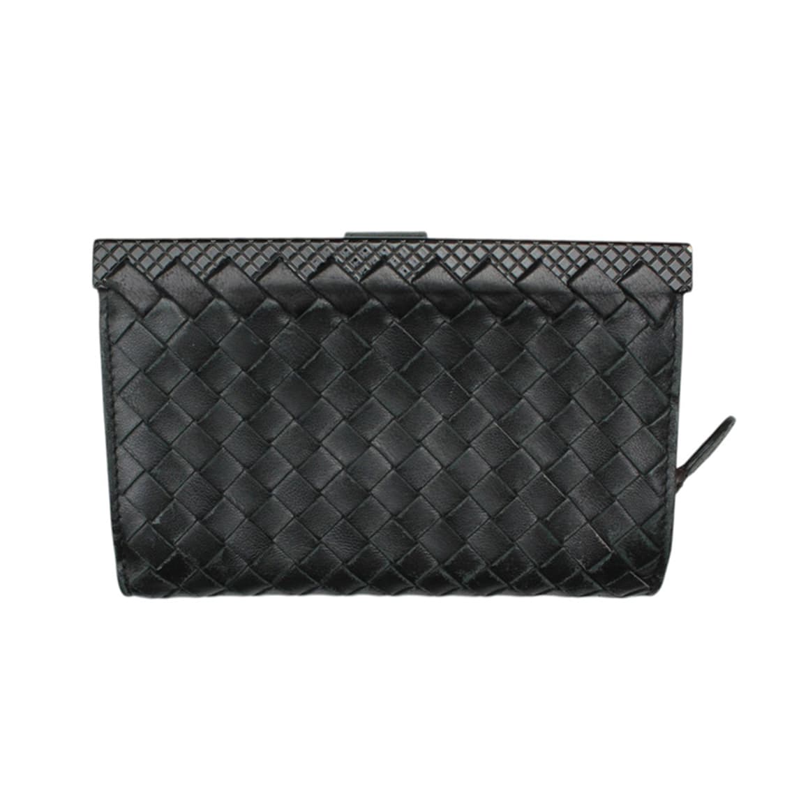 보테가 베네타 블랙 위빙 중지갑 상품이미지2