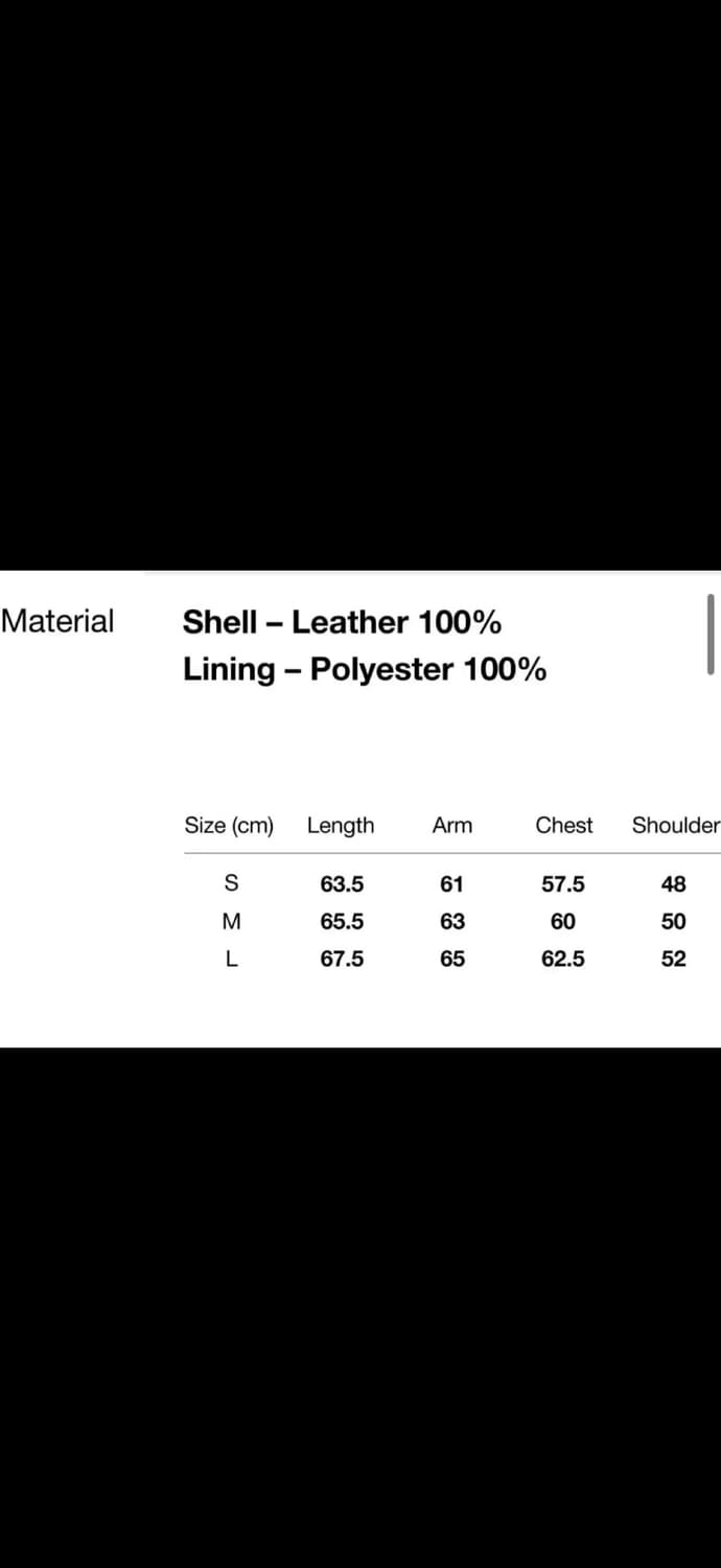 L) 디스이즈네버댓 thisisneverthat 레더 스포츠자켓 상품이미지4