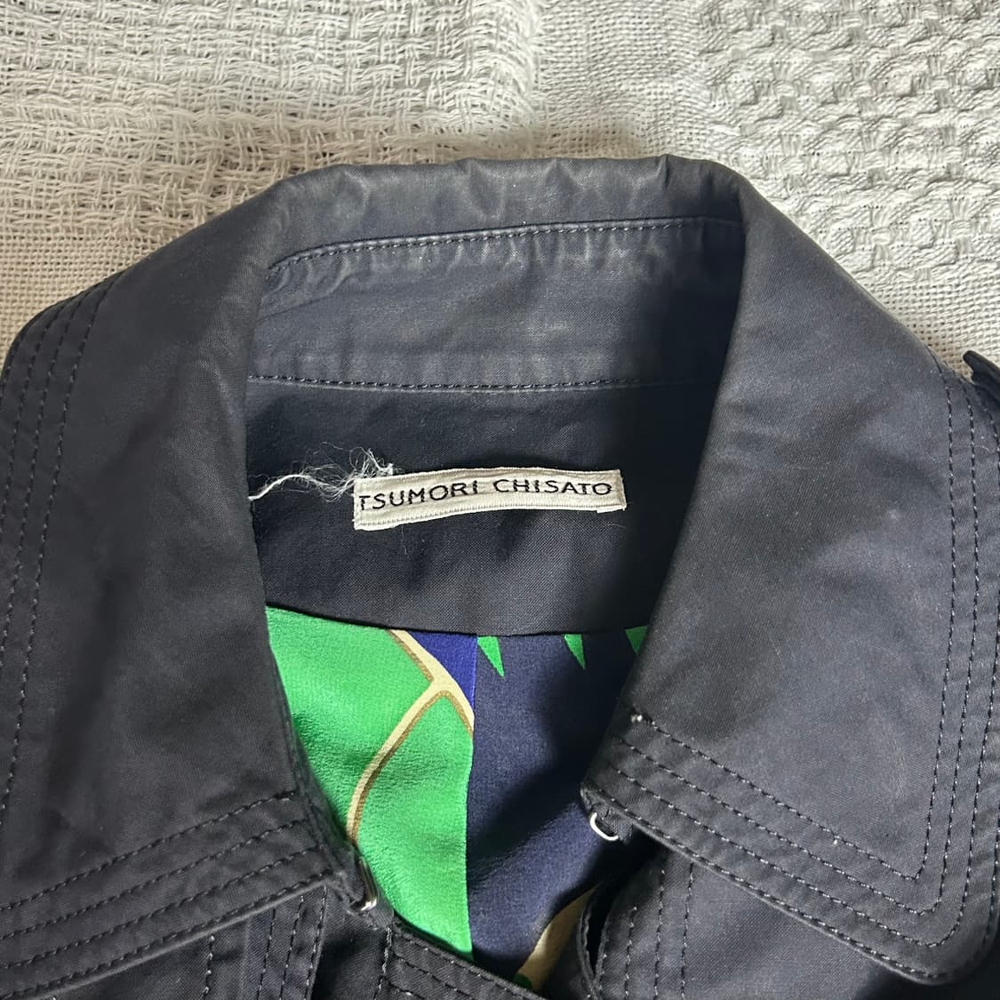 [TSUMORI CHISATO] 츠모리치사토 더블 트렌치코트 상품이미지5