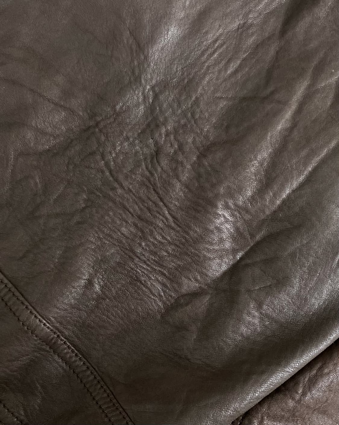 Deubo 램스킨 후드 봄버 레더 자켓 상품이미지8