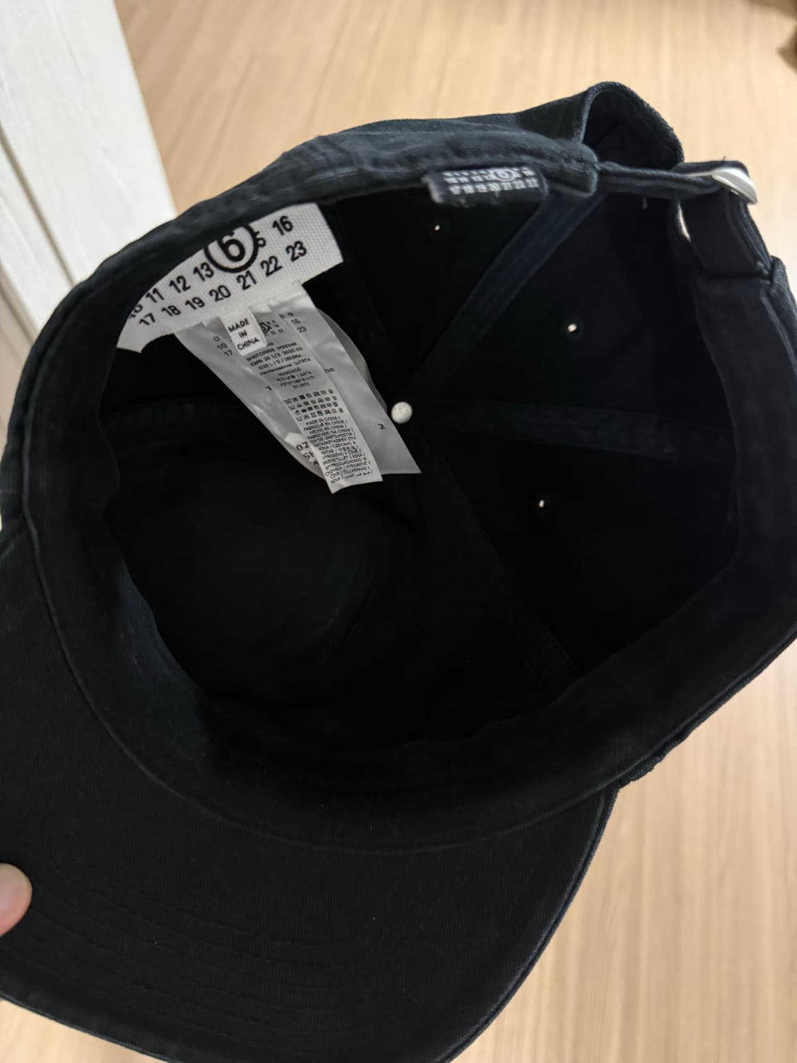 mm6 마르지엘라 볼캡 상품이미지2